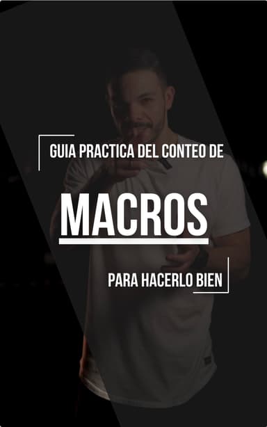 ¿Cómo contar Macros correctamente?